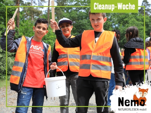 Cleanup-Aktionswoche für Grundschulkinder 2025